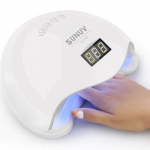 Cabine UV/LED SUN 5  24 Leds 48 W Com Visor e Temporizador