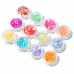Glitter Purpurina Paet&ecirc;s para Decora&ccedil;&atilde;o de Unha