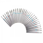 Kit com 30 Brocas DIAMANTADA Profissional Lixa Unha El&eacute;trica de Unha