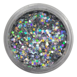 Glitter Flocado - Cor Prata