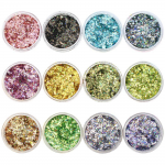 Glitter Folhas Douradas Color