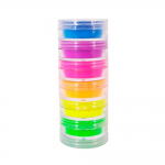 Torre de P&oacute; Neon Fluorescente Color (Azul, Roxo, Rosa, Laranja, Verde, Amarelo)