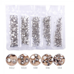 Pedra 3D para Decora&ccedil;&atilde;o Strass Cristal