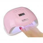 Cabine UV/LED SUN PLUS 120 W com Visor e Temporizador