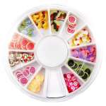 Disco Mix Fimo Cup Cake